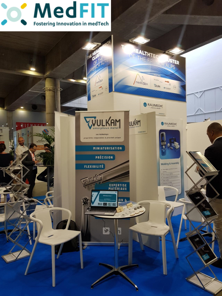 Vulkam booth at MedFit 2019